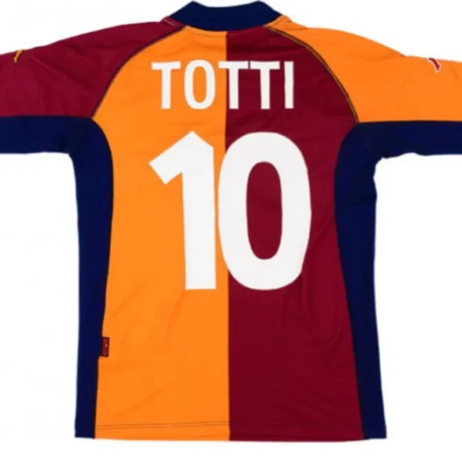 maillot rétro AS Roma