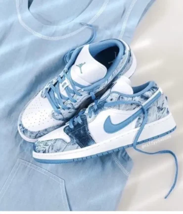 Air Jordan 1 Low Washed Denim
