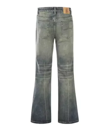 Jean Flare Vintage Effet Délavé