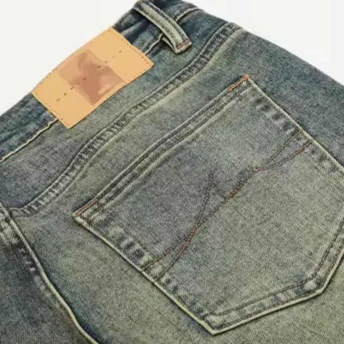 Jean Flare Vintage Effet Délavé