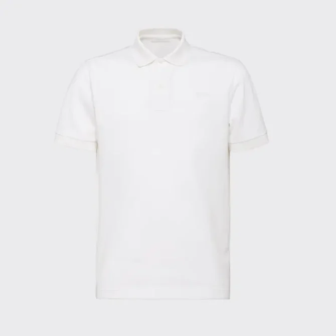 polo Prada blanc