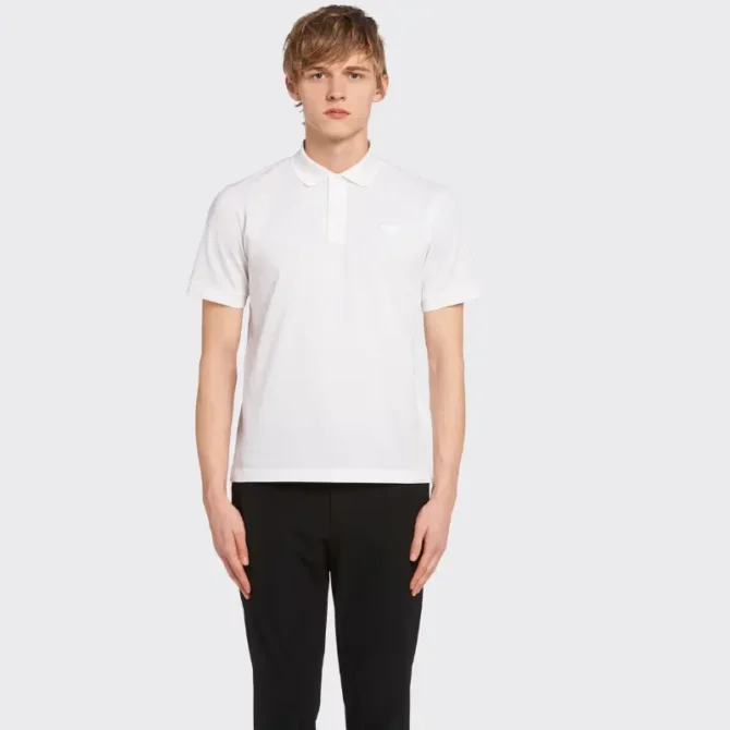 polo Prada blanc